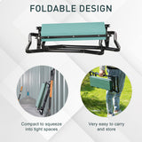 Garden Kneeler and Seat Stool, Folding Gardening Stool Kneeling Chair with Thicken Pad and Handles