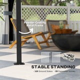 10' x 12' Double Roof Patio Gazebo Canopy