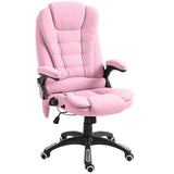Reclining Massage Office Chair, Executive Office Chair with High Back, Swivel Wheels