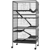 5-Tier Rolling Small Animal Cage