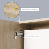 Medicine Cabinet with Mirror, Bathroom Wall Cabinet with 3 Open Shelves