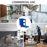 Commercial Janitorial Cart with 3 Tier Shelves
