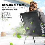 8 Piece Patio Table and Chairs Set with Folding Chairs, Tempered Glass Tabletop and Umbrella for Garden