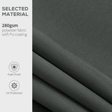 10' x 8' Retractable Awning Fabric Replacement Outdoor Sunshade Canopy Awning Cover