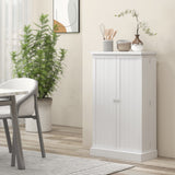 Freestanding Kitchen Pantry Storage Cabinet Kitchen Cabinet with 5-Tier Shelf 12 Spice Racks Adjustable Shelves