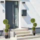 Set of 2 3FT Artificial Tree Bamboo Tree Fake Plants in Pot for Home Office Living Room Decor