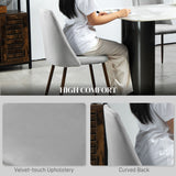 Upholstered Dining Chairs Set of