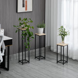 3 Packs Plant Stand Indoor, Metal Plant Stand Outdoor Plant Rack