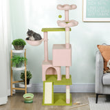 Flower Cat Tree with Sisal Scratching Posts