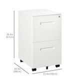 File Cabinet, Vertical Filing Cabinet with Adjustable Partition for A4 Letter Size, Lockable for Office