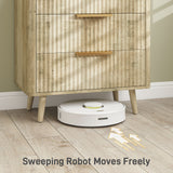 Fluted Chest of Drawers, Modern 3 Drawer Dresser with Pine Wood Legs