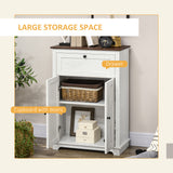 Farmhouse Sideboard Storage Cabinet with Doors and Drawer for Kitchen