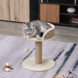 Arbre à chat avec griffoir, petite tour pour chat intérieur pour chats - 16