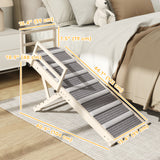 Dog Ramp, Folding Pet Ramp, 4 Adjustable Height from 15