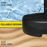 Plastic Half Round Umbrella Base