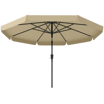 10 ft Patio Umbrella with Push Button Tilt and Crank