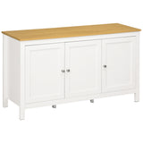 Sideboard, Buffet Cabinet with Doors and Adjustable Shelves for Living Room