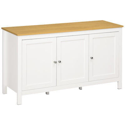 Sideboard, Buffet Cabinet with Doors and Adjustable Shelves for Living Room