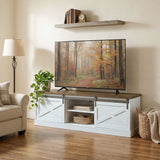 TV Stand for TVs up to 65 Inch, Entertainment Center with Shelves, Cabinets