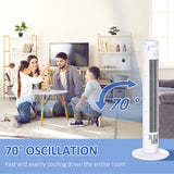 Freestanding Tower Fan Cooling for Home Bedroom with 3 Speed