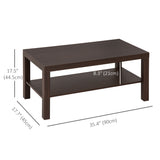 Table basse à 2 niveaux
