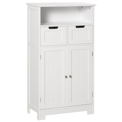 Freestanding Bathroom Cabinet with Adjustable Shelf and Drawers, Small Cabinet for Bathroom