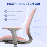 Office Chair, Small Computer Desk Chair with Mesh Back, Swivel Castors