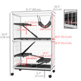 5-Tier Rolling Small Animal Cage