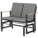Outdoor Glider Bench for 2 Person