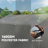Remise portable 7,5' x 6,2', ventilation et cadre en métal galvanisé