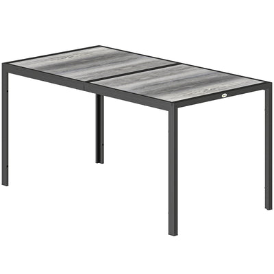 Outdoor Dining Table for 4-6, 59