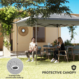 12' x 12' Pop Up Canopy Sun Shade Instant Tent Folding with Mesh Sidewalls