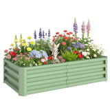 Galvanized Raised Garden Bed
