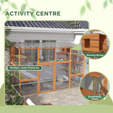 Large Outdoor Catio with 2 Condos