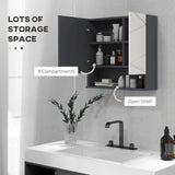 Medicine Cabinet, Adjustable Shelf and Soft Close Mechanism
