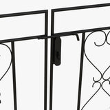 Arche de jardin en métal 7,6FT avec portail