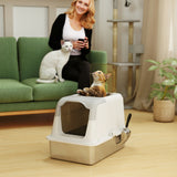 Extra Large Stainless Steel Litter Box