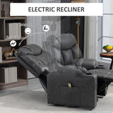 Lift Chair for Elderly, PU Leather Electric Recliner Chair with Quick Assembly