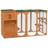 Wooden Cat Catio, 76