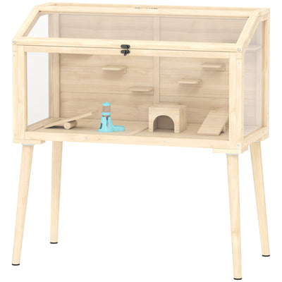 Wooden Hamster Cage, 43.3
