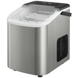 Portable Ice Maker Countertop, Self-Cleaning Ice Machine with 2 Bullet Ice Sizes