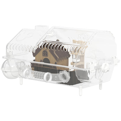 8 in 1 Hamster Cage with All Accessories for Dwarf Hamster, 21.5