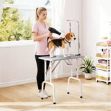 Foldable Pet Grooming Table for Dogs Cats with Adjustable Arm