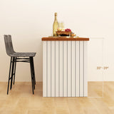 Ensemble de 2 tabourets de bar en rotin, tabourets de comptoir 26
