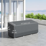 Patio Furniture Covers Waterproof for 3 Seater Sofa