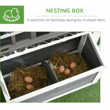 Wooden Chicken Coop with Run for 1-2 Chicken