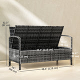 33 Gallon Outdoor Storage Bench