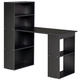 Modern Computer Desk with Storage Shelves, 47