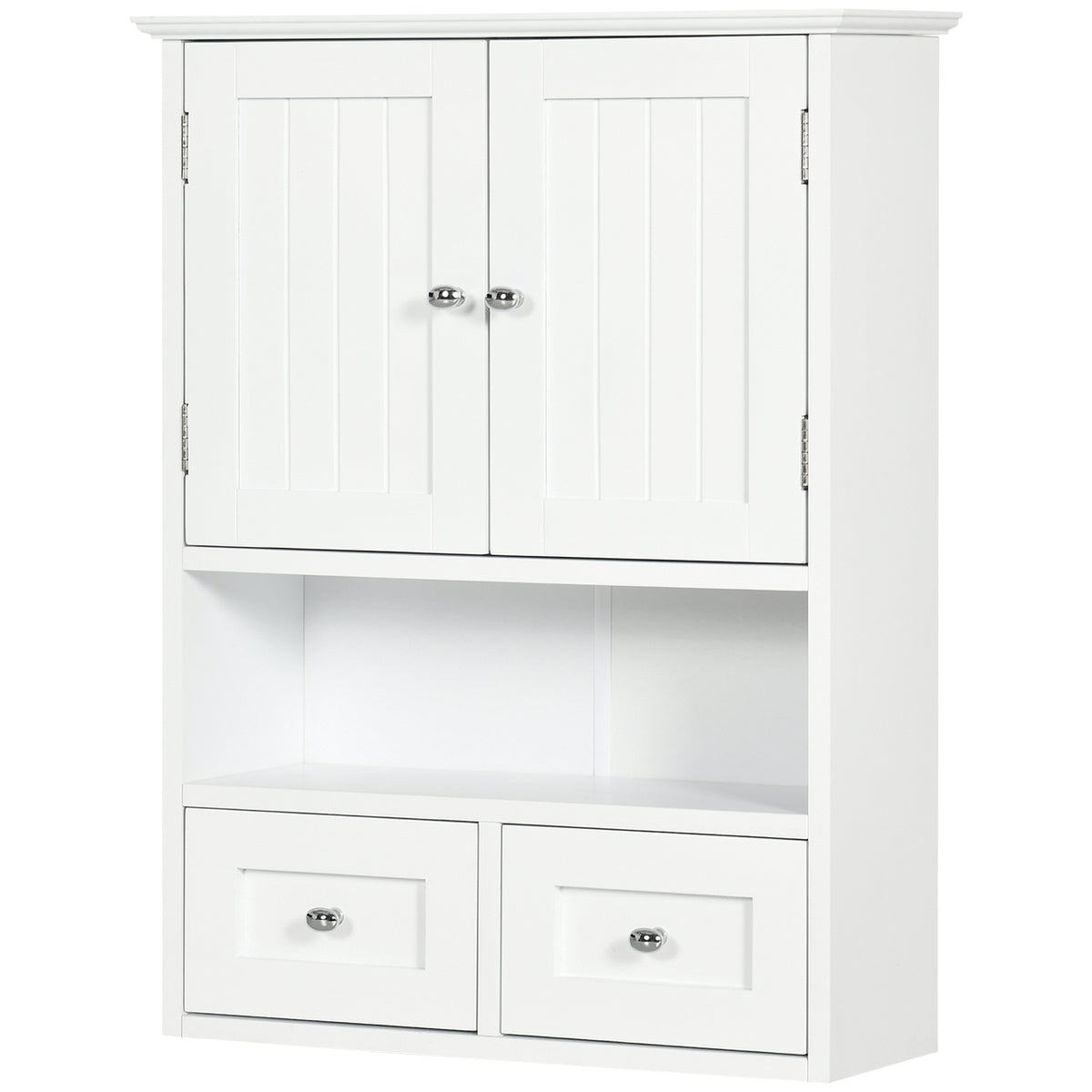 Medicine Cabinet, Bathroom Wall Cabinet with Shelf and Drawers for Hallway