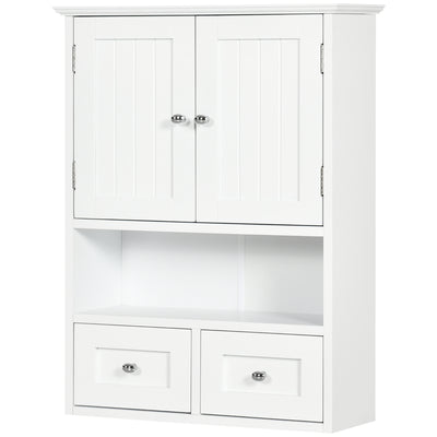 Medicine Cabinet, Bathroom Wall Cabinet with Shelf and Drawers for Hallway